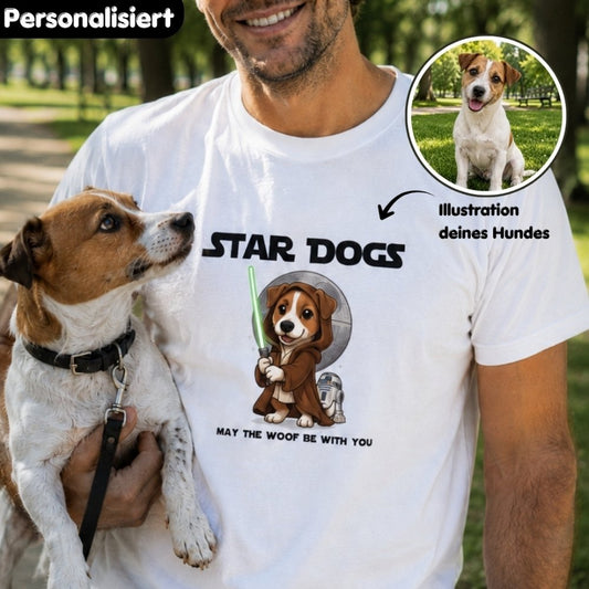Personalisiertes Shirt "StarDogs"