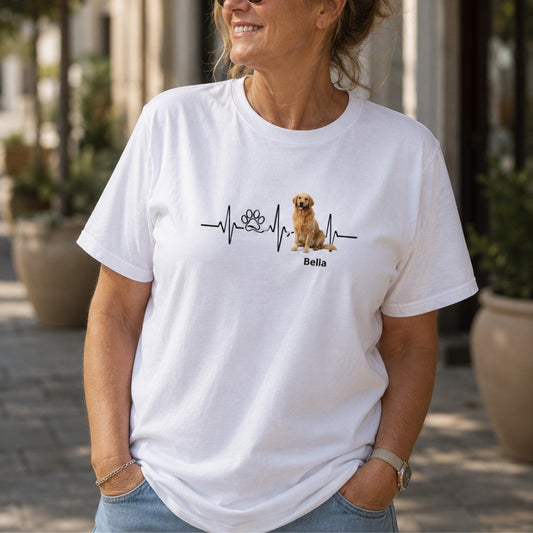 Personalisiertes Shirt "Herzschlag"