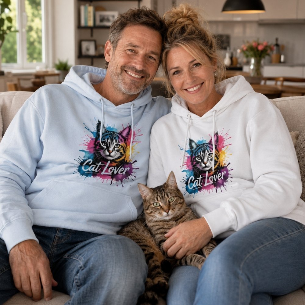 Premium Hoodie - Cat Lover