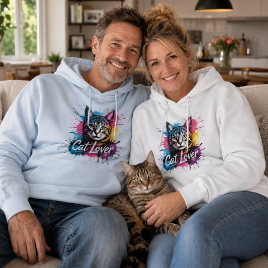 Premium Hoodie - Cat Lover