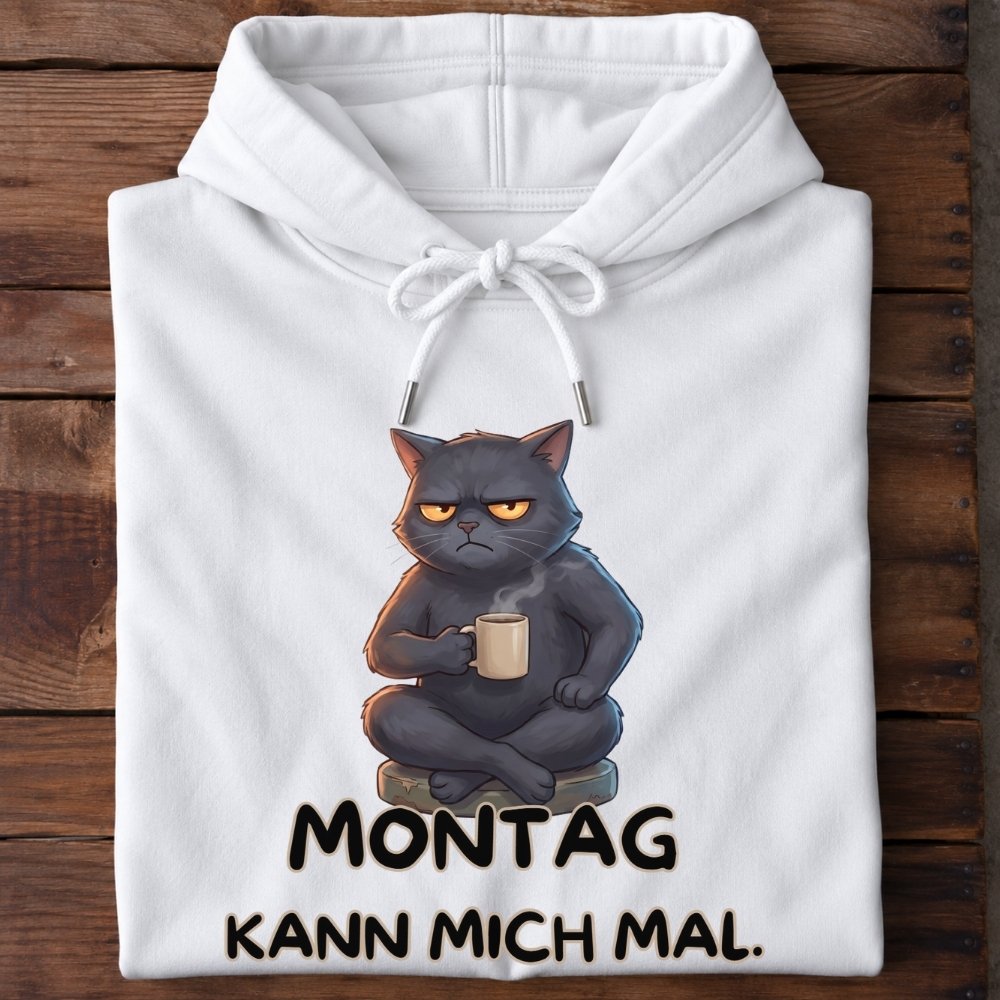 Premium Hoodie "Monday can kiss my ass."