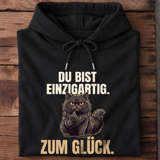 Premium Hoodie "Du bist einzigartig"