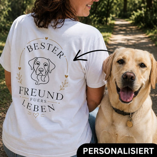 Personalisiertes Shirt "Bester Freund"