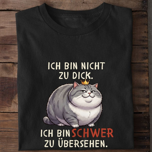 Premium Shirt „Schwer zu übersehen“