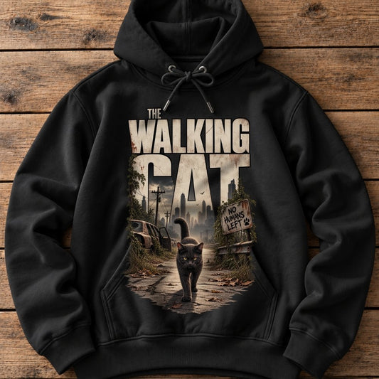 Premium Hoodie „The Walking Cat“