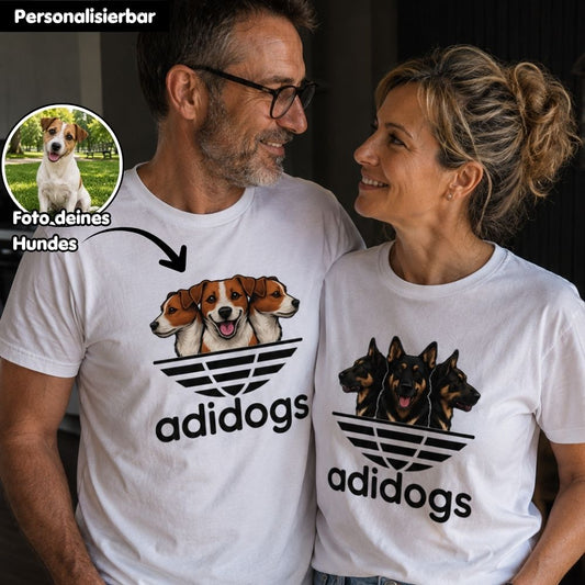 Personalisierbares Shirt "Adidogs"