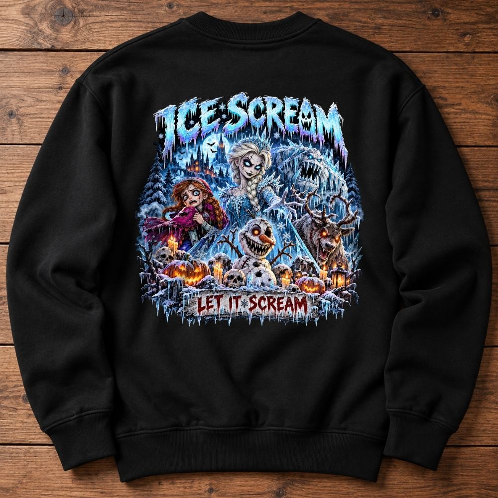 Halloween Sweatshirt - Ice Scream