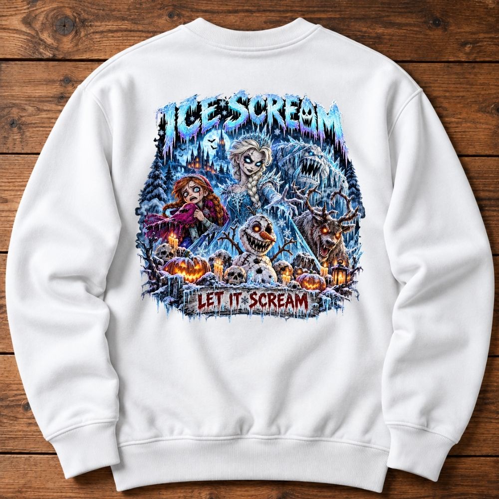 Halloween Sweatshirt - Ice Scream