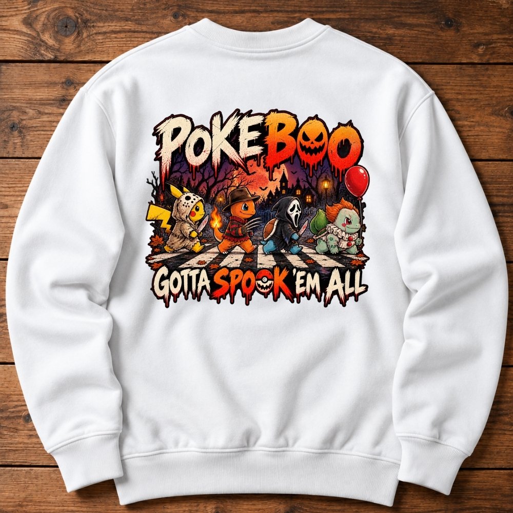 Halloween Sweatshirt - Poke Boo