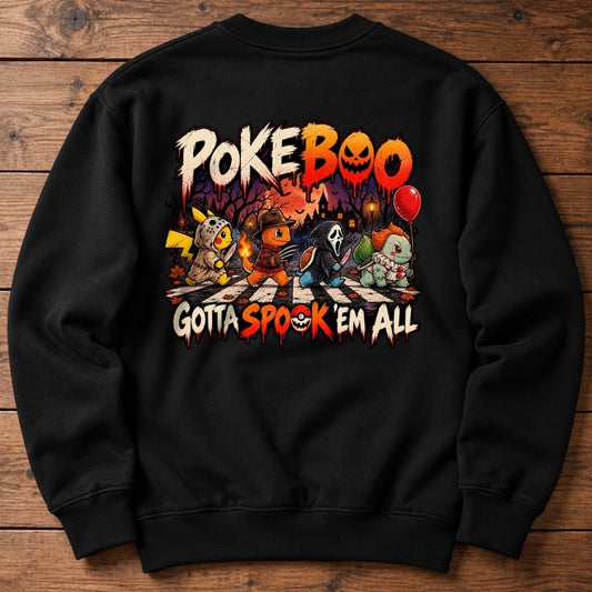 Halloween Sweatshirt - Poke Boo