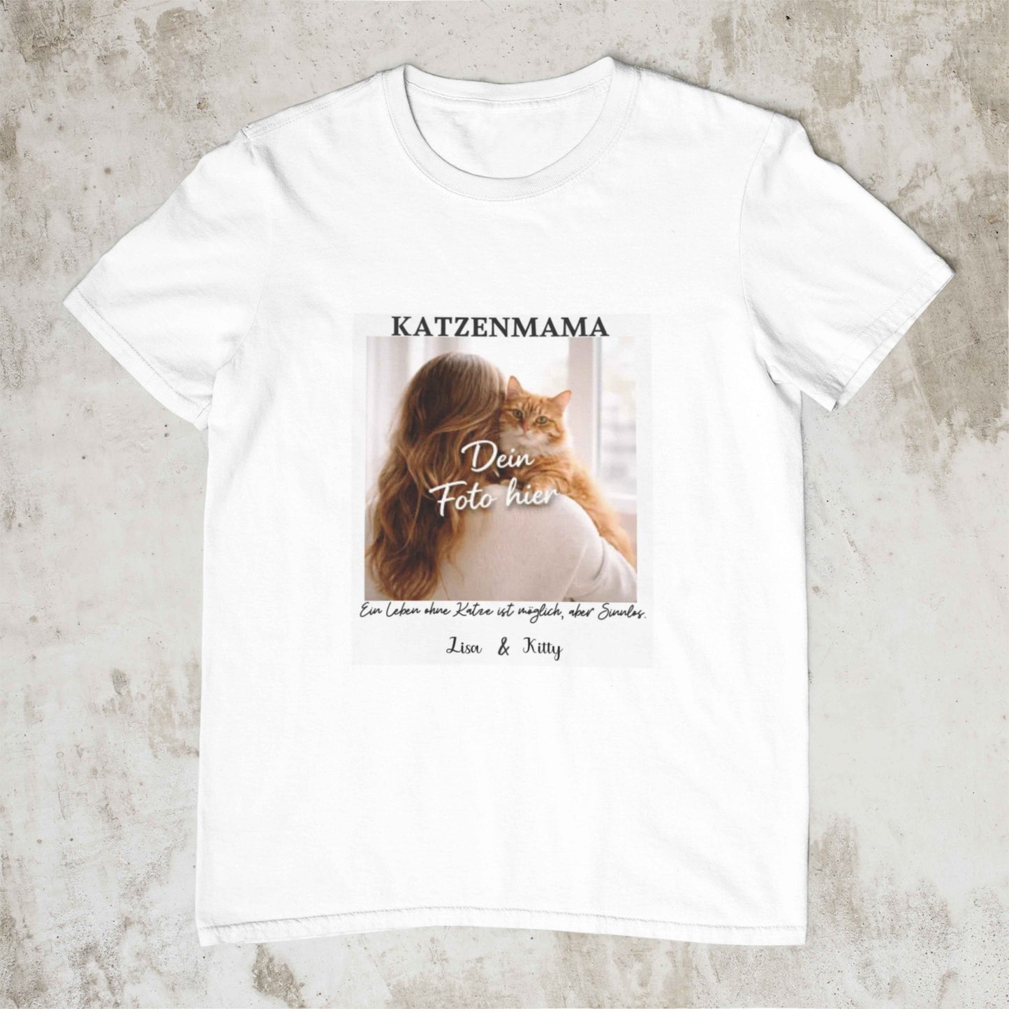 Personalizable Cat Mom Shirt Unisex