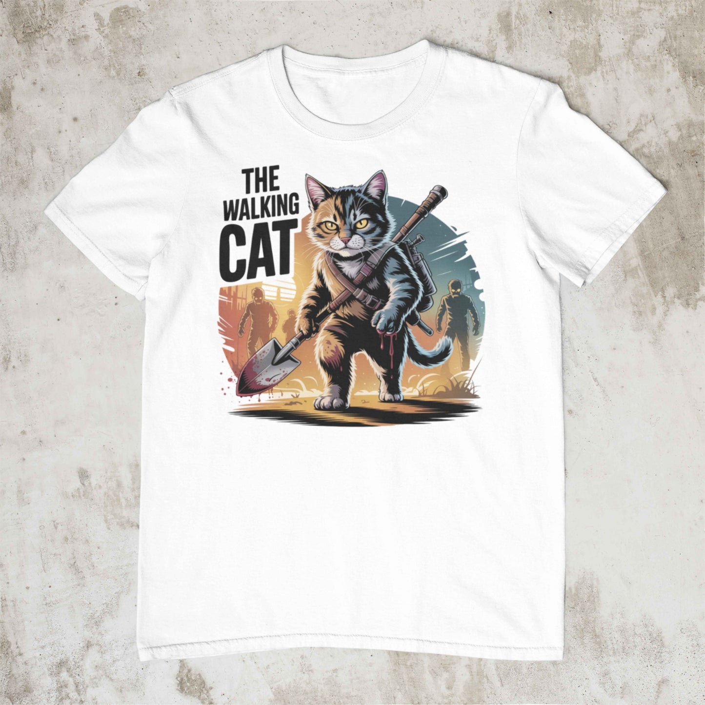 The Walking Cat – Unisex Shirt