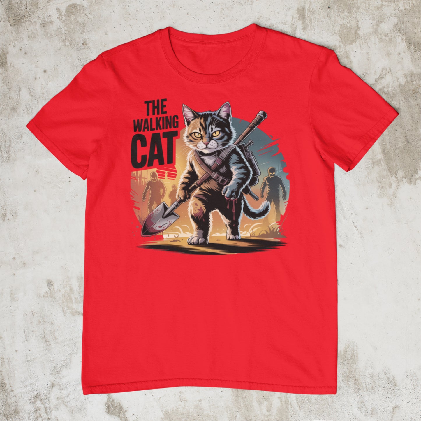 The Walking Cat – Unisex Shirt