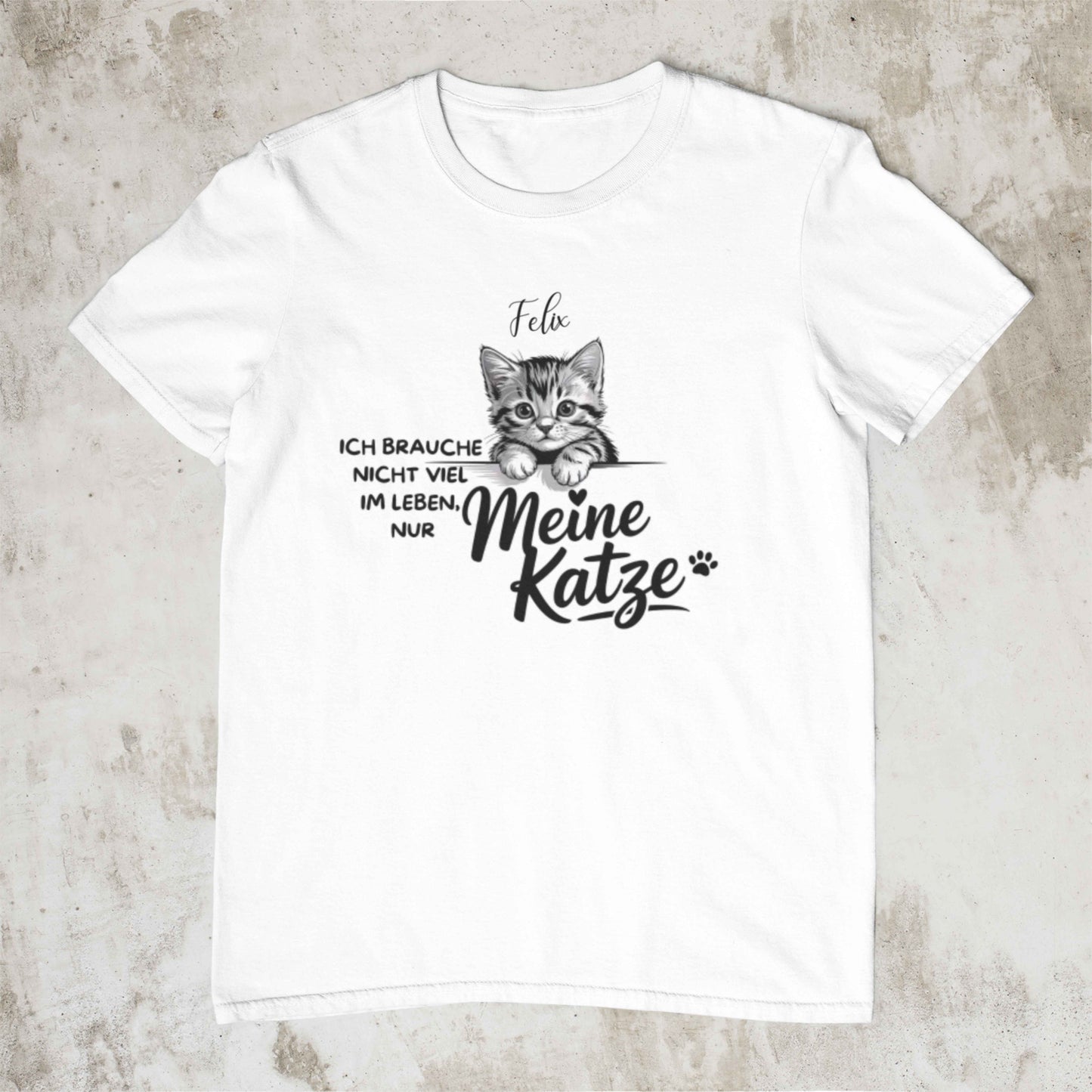 Personalisiertes Shirt "Meine Katze"