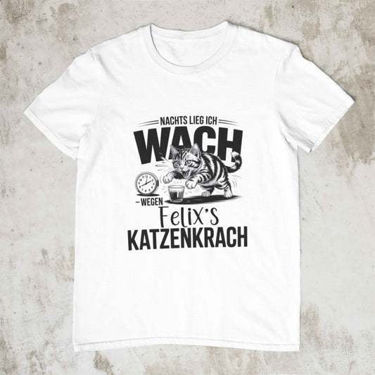 Katzenkrach - Personalisiertes Shirt