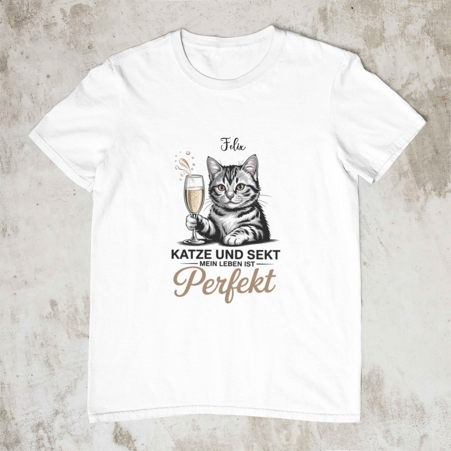 Personalisiertes Shirt "Perfekt"