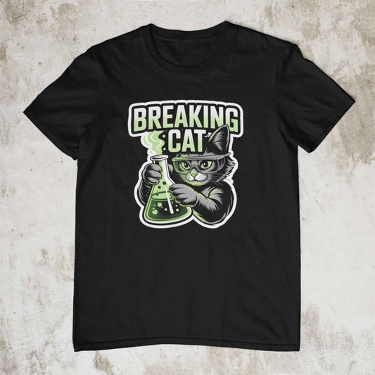 Breaking Cat – Premium Unisex Shirt