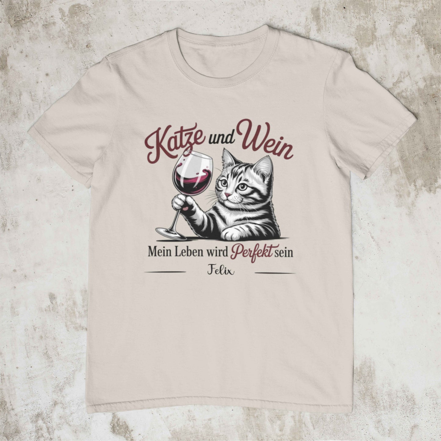 Cat/Wine – Personalized Shirt
