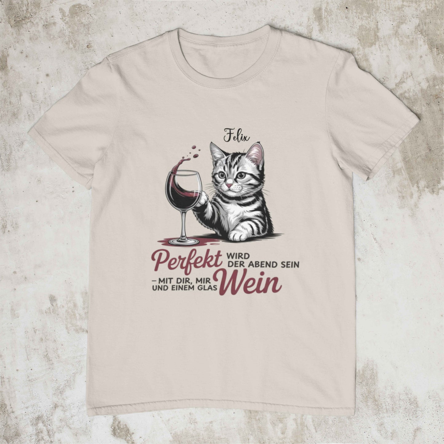 Perfekt wird der Abend – Personalisiertes Shirt